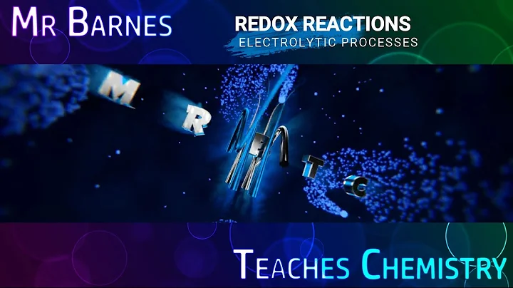 GCSE Chemistry 1-9: Electrolysis and Redox: Oxidation and Reduction