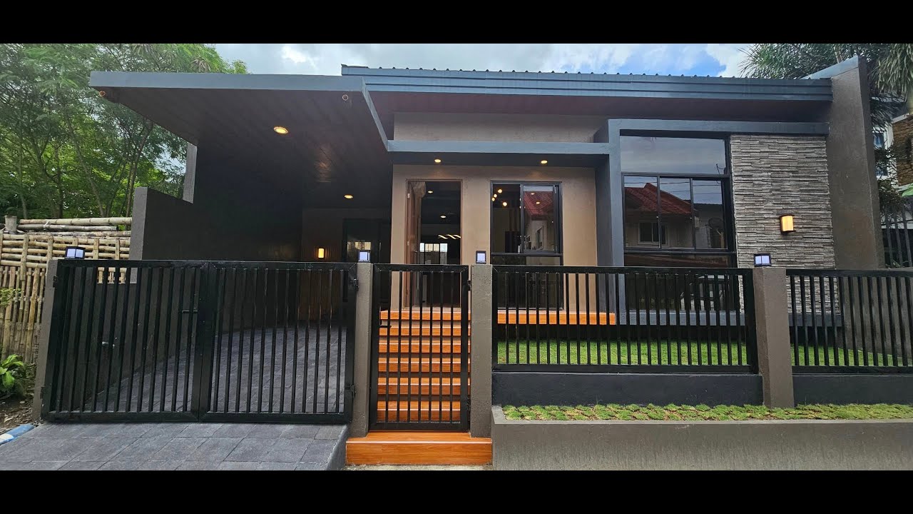 A contemporary 3 bedroom bungalow residence