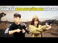 CrisDevilGamer HƯỚNG DẪN Noob Mai Quỳnh Anh chơi PUBG MOBILE
