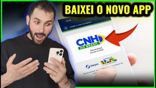 How to download the Brazilian driver's license app to get a new driver's license.
