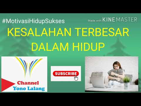 Video: Bagaimana Tidak Membuat Kesalahan Dalam Hidup