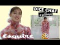 吉川 愛が「Dice Chat」に挑戦！撮りおろし写真＆インタビューのメイキング動画とともにお届け｜ Esquire Japan