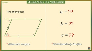 Missing Angles  l  PALALLELOGRAM