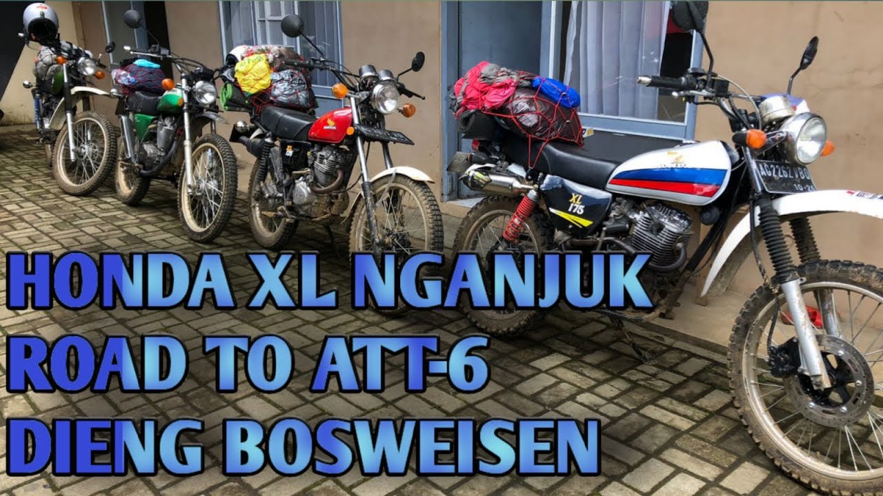 Honda XL Nganjuk Kota Angin Road To ATT 6, Dieng Wonosobo Jawa Tengah