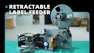 Experience the immersive process of assembling the petractable label feeder.