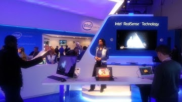Intel RealSense Demo CES 2014
