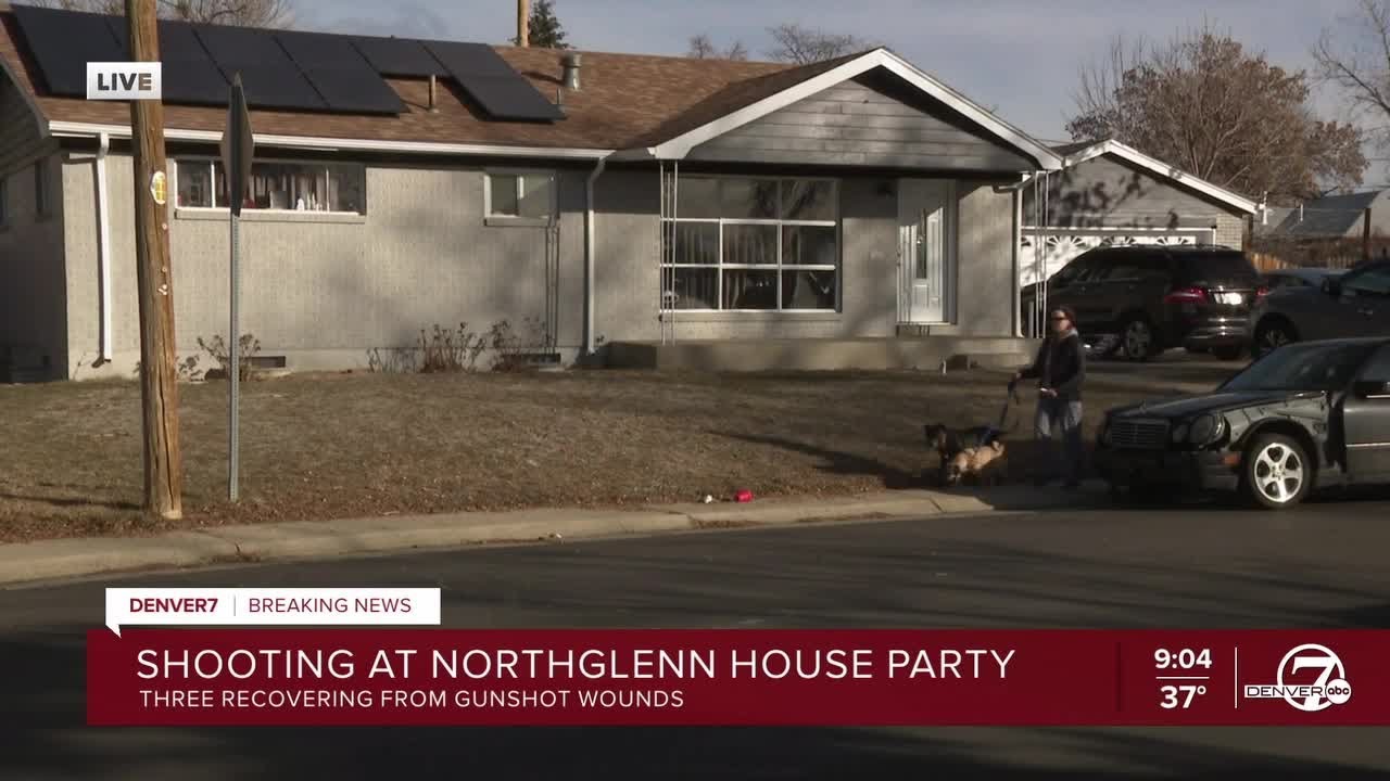 3 wounded in Northglenn shooting during house party - YouTube