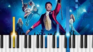 The Greatest Showman - From Now On - EASY Piano Tutorial chords