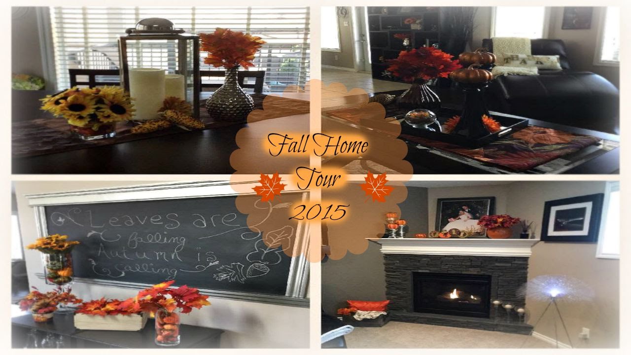 🍁Fall Home Tour 2015🍁 - YouTube