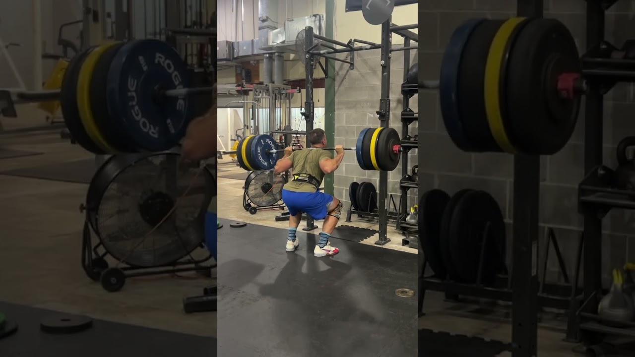 Was this below parallel? 45-year-old squats 400! 
