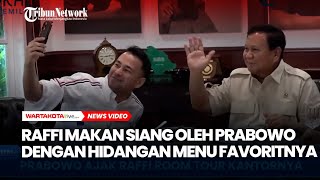 Momen Raffi Diundang Makan Siang oleh Prabowo dengan Hidangan Menu Favoritnya