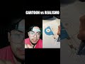 Cartoon VS Realismo PARTE 1 #arte #dibujo