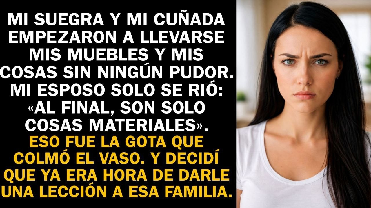 Mi suegra se llevó mi casa. Mi esposo se rió...