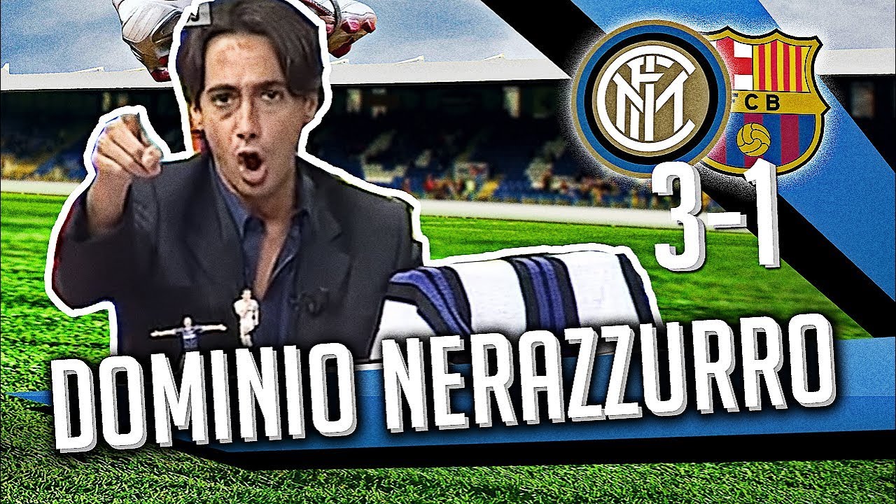 Direttastadio 7Gold - (INTER BARCELLONA 3-1) DOMINIO NERAZZURRO