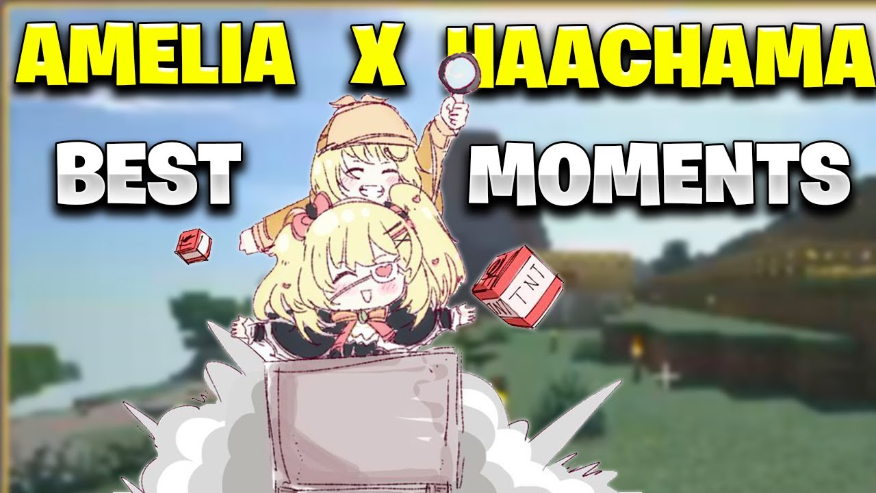 Ame x Haachama Collab - Funny & Best moments