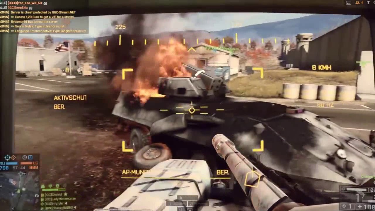 Battlefield 4 Tank vs Jets & Helis 13 YouTube