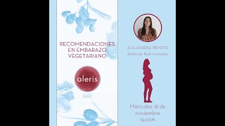 Webinar - Recomendaciones en embarazo vegetariano y vegano