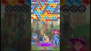 Bubble Witch 3 Saga Level 77 ~ 3 stars ~ no boosters