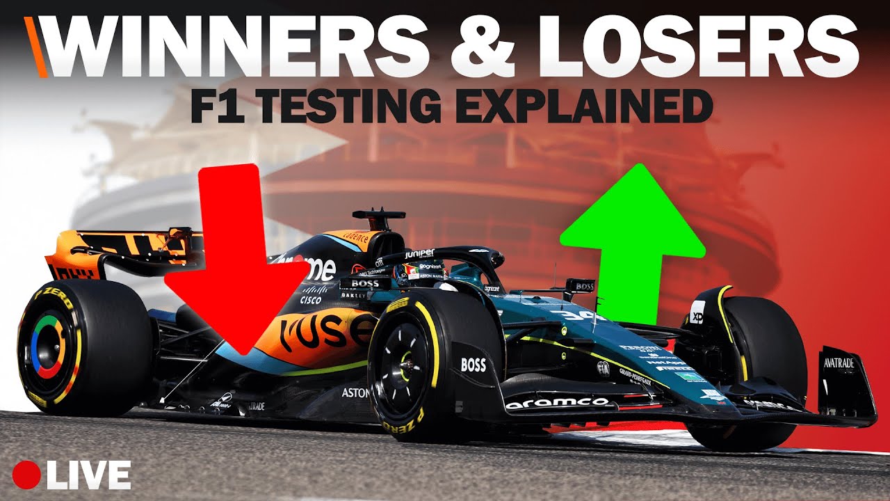 2023 F1 Testing WINNERS and LOSERS