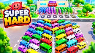 🚌 Can I Clear This Impossible Traffic Jam? 🧠 Crowd Express: Boarding Puzzle Gameplay screenshot 2
