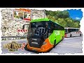 ВЕЗУ ТУРИСТОВ НА ВОДОПАДЫ! ТУРИСТИЧЕСКИЙ АВТОБУС - EURO TRUCK SIMULATOR 2