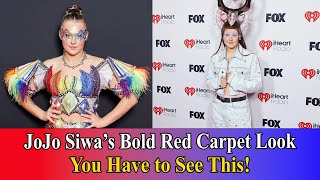 JoJo Siwa Shocks Fans with Stunning Red Carpet Outfit! || Celebrity Habits 24h ||