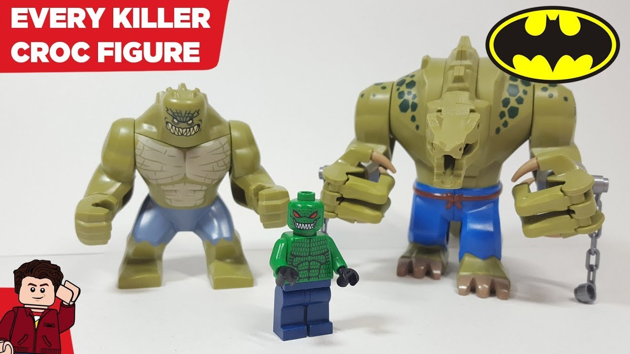DC Crocodile Killer Lego Moc Minifigure Toys Gift Crocodile Killer 