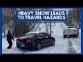 01-09-2024 Ebensburg, Pennsylvania - Winter Storm Finn- Heavy Snow, Multiple Highway Closures