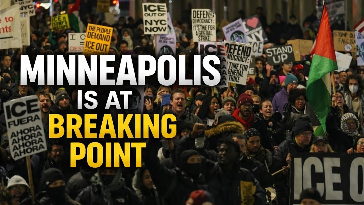 Minneapolis ON EDGE: Protesters Overwhelm Pro-ICE Rally Amid Federal Tensions | Breaking News