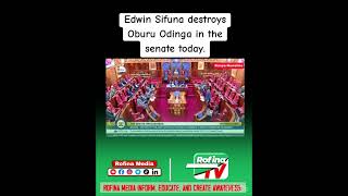 sifuna destroys oburu #gachagua #shortfeed #ruto #kindiki #uhuru #babu #jirongo