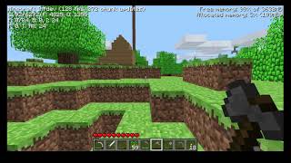 Minecraft Infdev June 17 Gamplay Part 3. With sound!