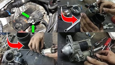“How to Repair a Car Starter | Starter Reparing | How to make old Starter Motor Work like New