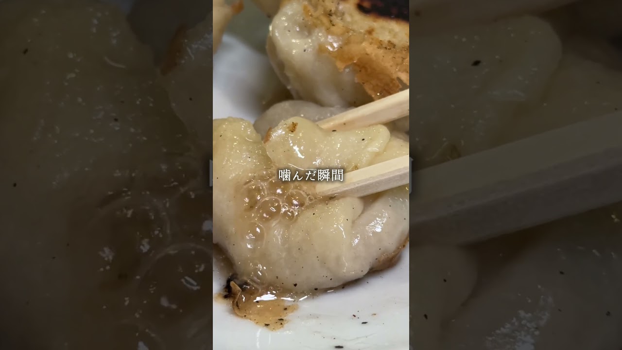 【人気】危険なほどもっちもち...SNSでバズる羽付き餃子！？【人形町】