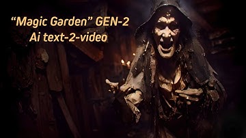 "Magic Garden" GEN-2 text-to-video Ai generated short