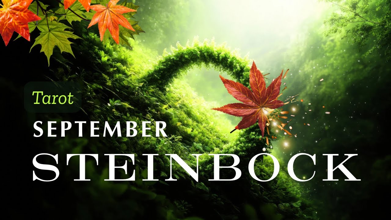 STEINBOCK ♑️ SEPTEMBER | Die Welle zum Glück 🍀 Du bist stark, volle Kraft voraus 