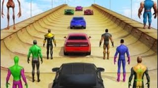 Mega Ramp Car Race Stunt Game - Android GamePlay - mega car crash simulator screenshot 3