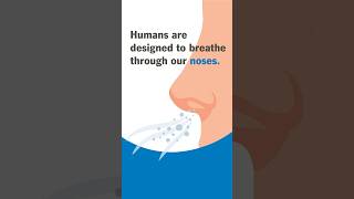 Breathing through your nose is more beneficial. 👃