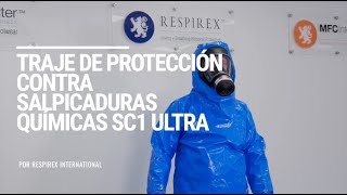 Características del traje de protección química SC1 Ultra by Respirex 210 views 1 year ago 54 seconds