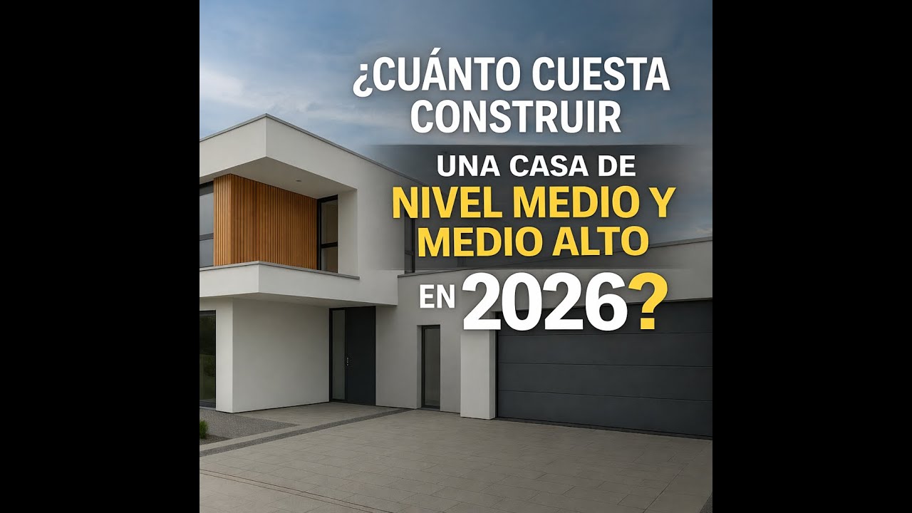 ¡Cuanto cuesta construir una casa en 2026! - YouTube