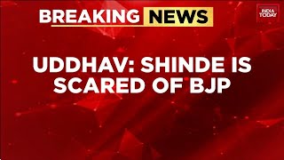 Uddhav Thackeray Slams Eknath Shinde: 'If His Netas Split Once, They Can Do So Once Again'
