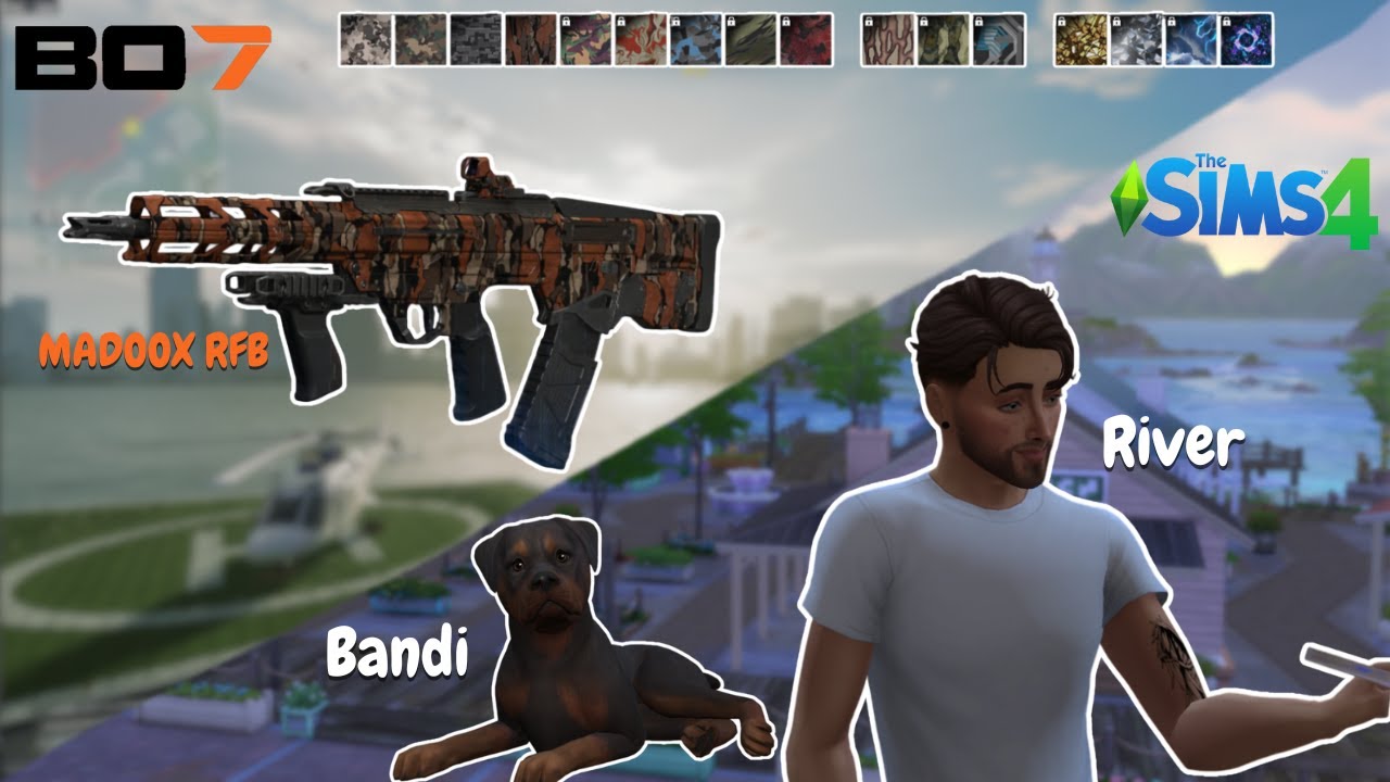 grinding for camo's & adopted a new dog in the sims | streamed 28/01/26