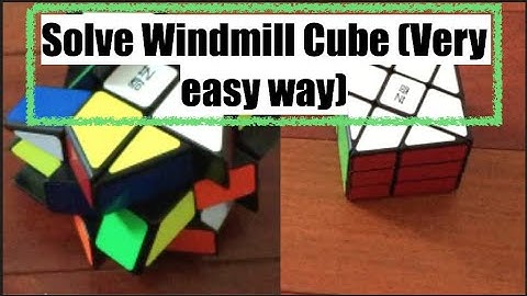 LEARN TO SOLVE WINDMILL RUBIK