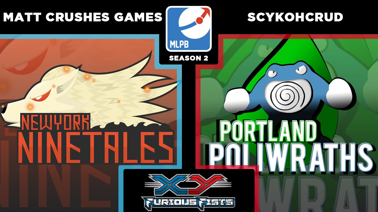 MLPB S2W6 - NY Ninetales vs Portland Poliwraths - Furious Fists Pokemon Pack Battle