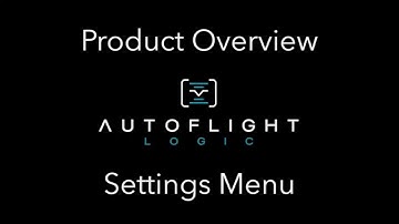 Settings Review For Autoflight Logic