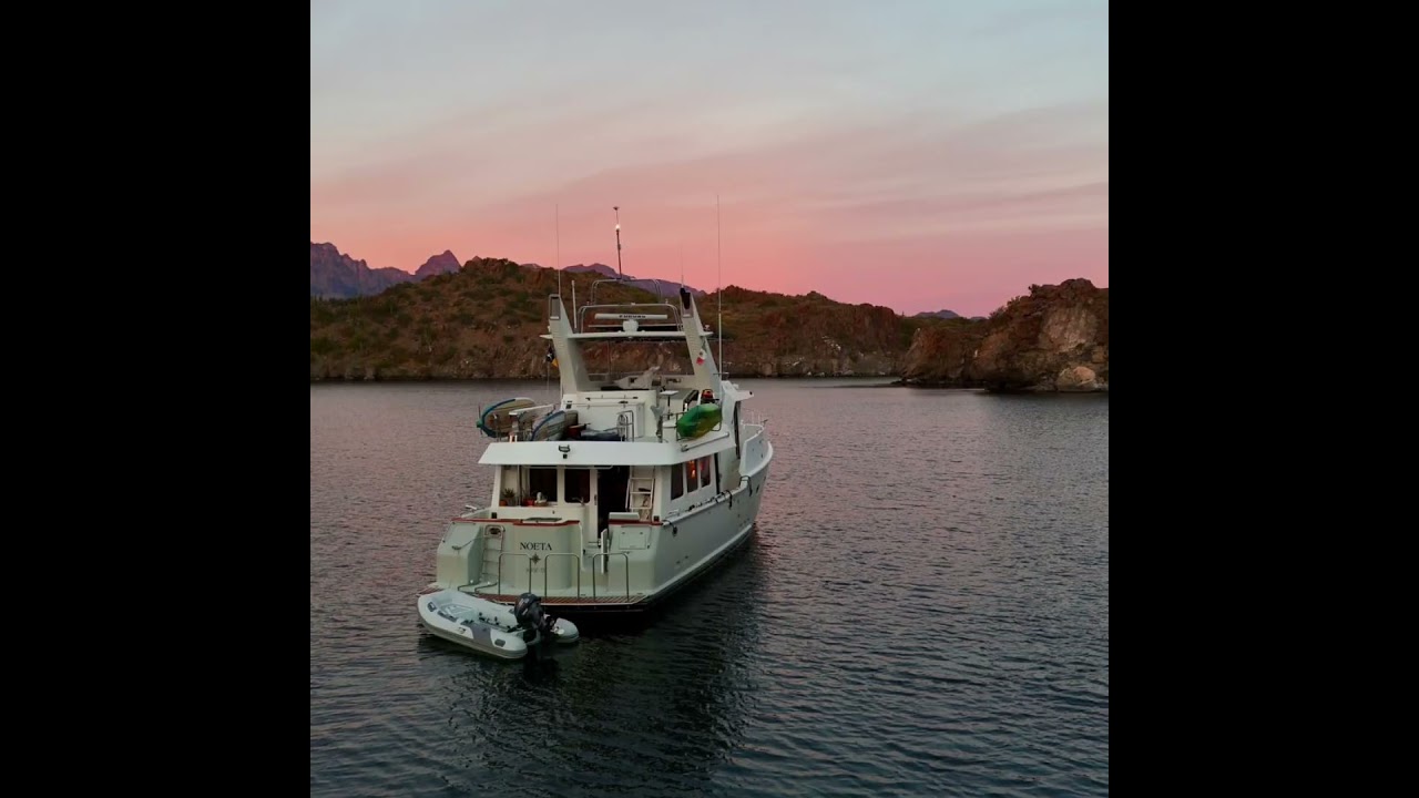 Honeymoon Cove Anchorage #nordhavn #mvnoeta #seaofcortez