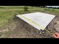 Concrete Pads Being Put For Horse Areas & Mud Areas - Complete Project 3 of 3