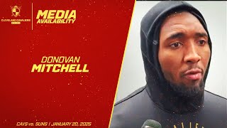 Cleveland Cavaliers: Donovan Mitchell Speaks To Media After 118-92 Win vs. Phoenix Suns