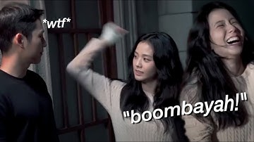 jisoo causing chaos on the set of snowdrop