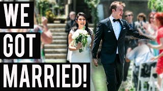 WE GOT MARRIED!!! (The Wedding Vlog) - #NIRL WE GOT MARRIED!!! (The Wedding Vlog) - #NIRL