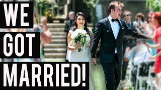 WE GOT MARRIED!!! (The Wedding Vlog) - #NIRL